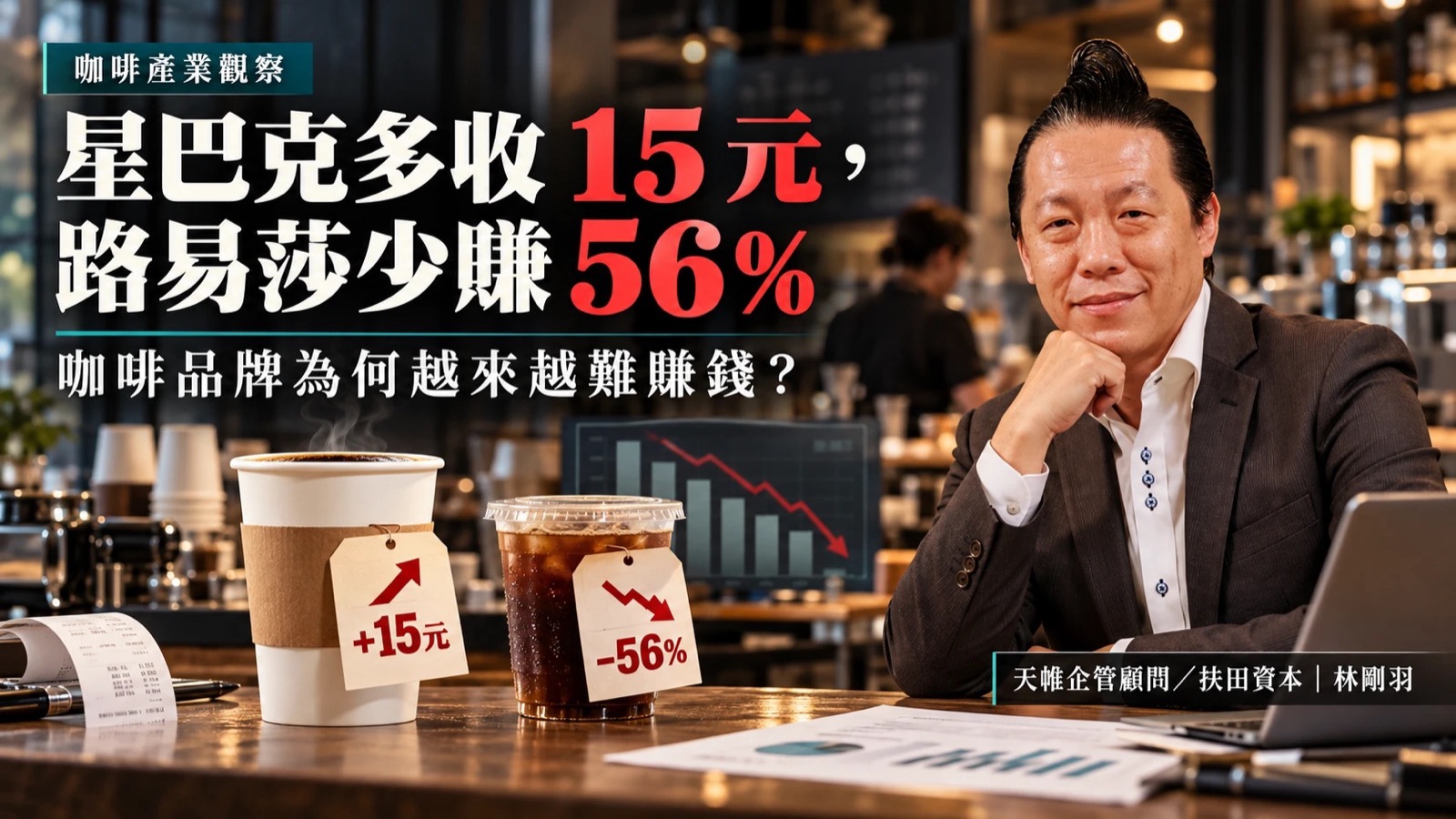 星巴克多收 15 元,路易莎少賺 56%:咖啡品牌為何越來越難賺錢?